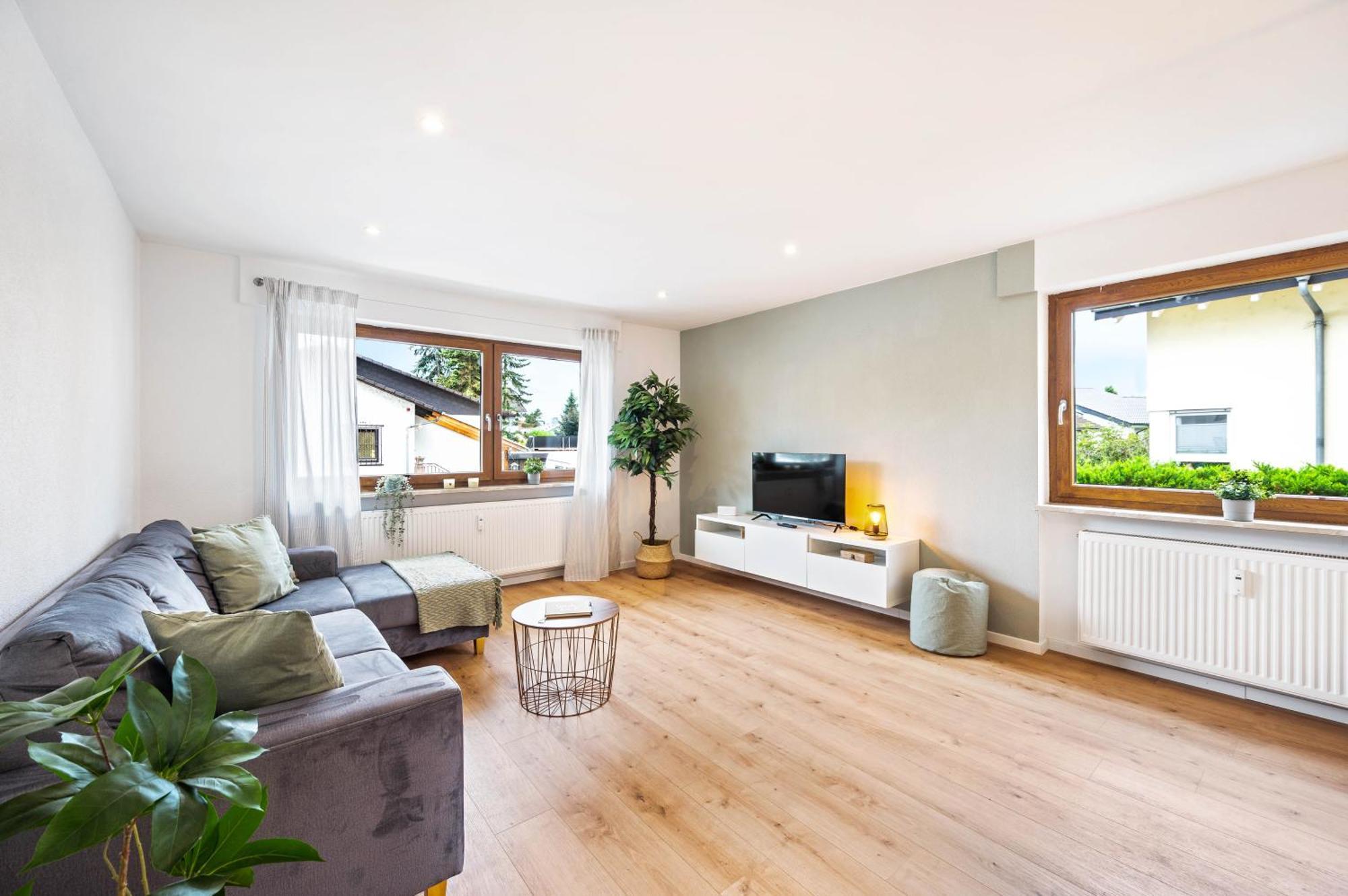 Casa Tortuga - Ruhige 3 Zimmer Wohnung In Huettenfeld Lampertheim Exteriér fotografie